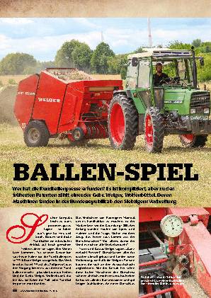 Welger AP 150 an Fendt Farmer 309 LSA