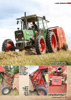 Welger AP 150 an Fendt Farmer 309 LSA