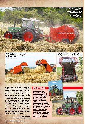 Welger AP 150 an Fendt Farmer 309 LSA