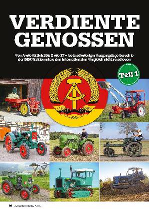 75 Jahre Traktorenbau in der DDR