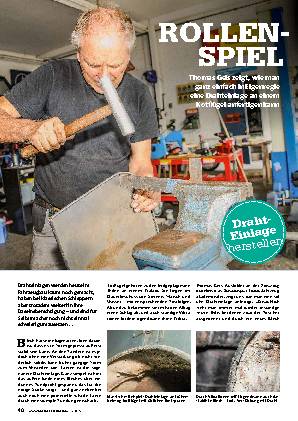 Drahteinlage herstellen