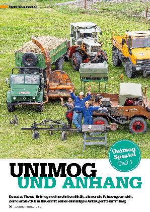 Unimog-Anbaugeräte, Teil 1