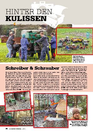 Hinter den Kulissen