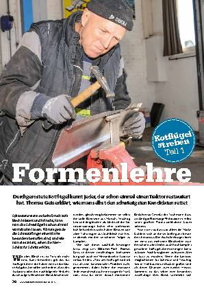 Kotflügel streben, Teil 1