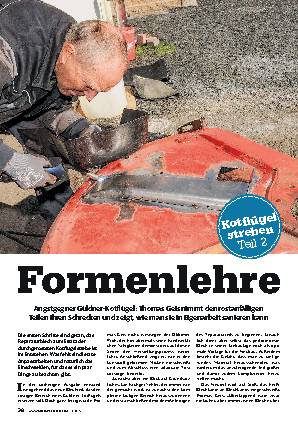 Kotflügel streben, Teil 2