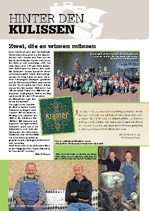 Hinter den Kulissen
