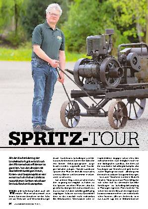 Drake & Fletcher Motorspritze mit Lister A 28