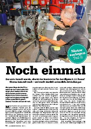 Allgaier A 111: Motorzerlegung, Teil 2