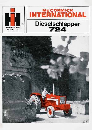 IH/McCormick Dieselschlepper 724