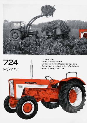 IH/McCormick Dieselschlepper 724
