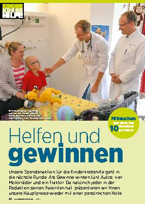 Kinderkrebshilfe-Spendenaktion 2025