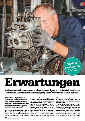 Allgaier A 111: Motorzerlegung, Teil 3