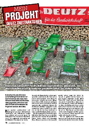 Deutz-Trettraktoren (Mein Projekt)