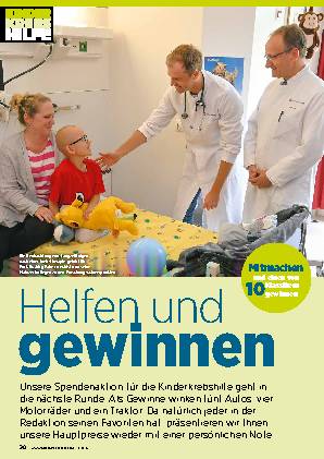 Kinderkrebshilfe-Spendenaktion 2025
