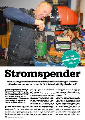 Lichtmaschinenkunde, Teil 2