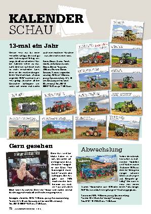 Kalenderschau
