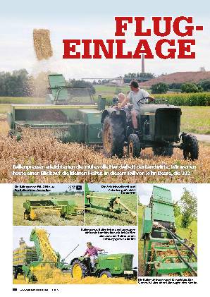 John Deere 332 Hochdruck-Ballenpresse