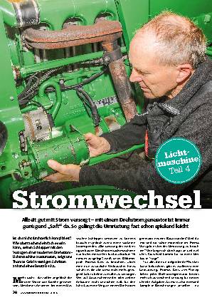 Lichtmaschinenkunde, Teil 4