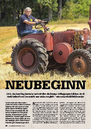 Traktorbau ab 1945, Teil 1