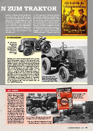 Traktorbau ab 1945, Teil 1