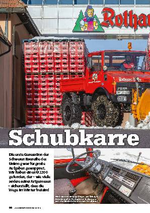 Unimog U 1200, 424.122 als Schneeräumgerät