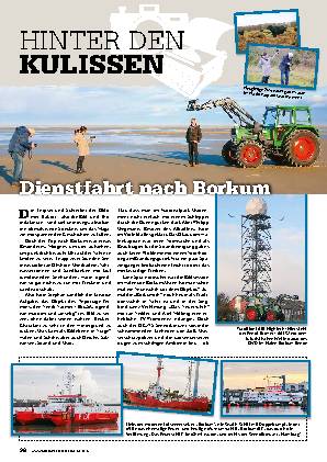 Dienstfahrt nach Borkum