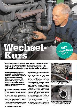 Einspritzpumpe tauschen, Teil 1