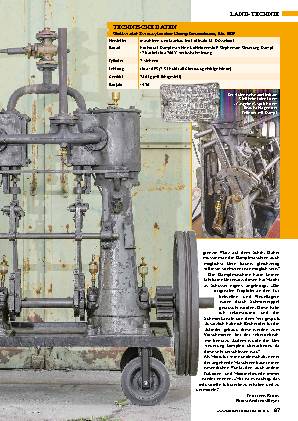 Gottwald-Zweizylinder-Dampfmaschine