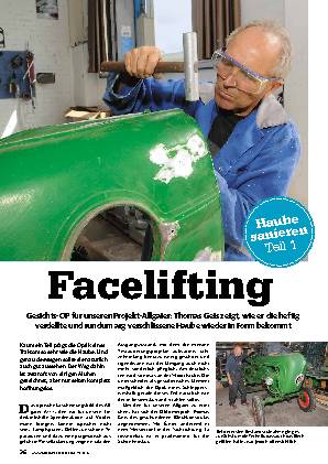 Haube sanieren, Teil 1